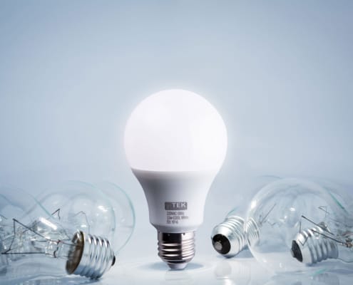 led