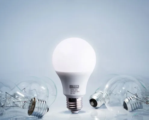 led