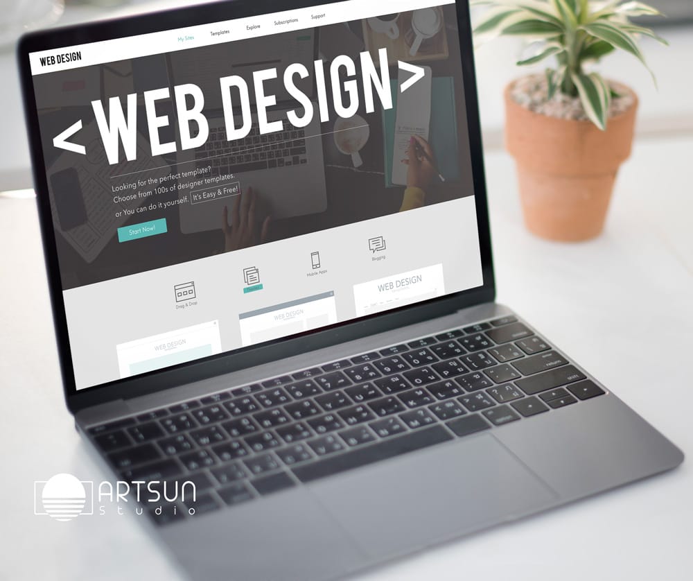 Website Design in Dubai – Art Sun Studio
