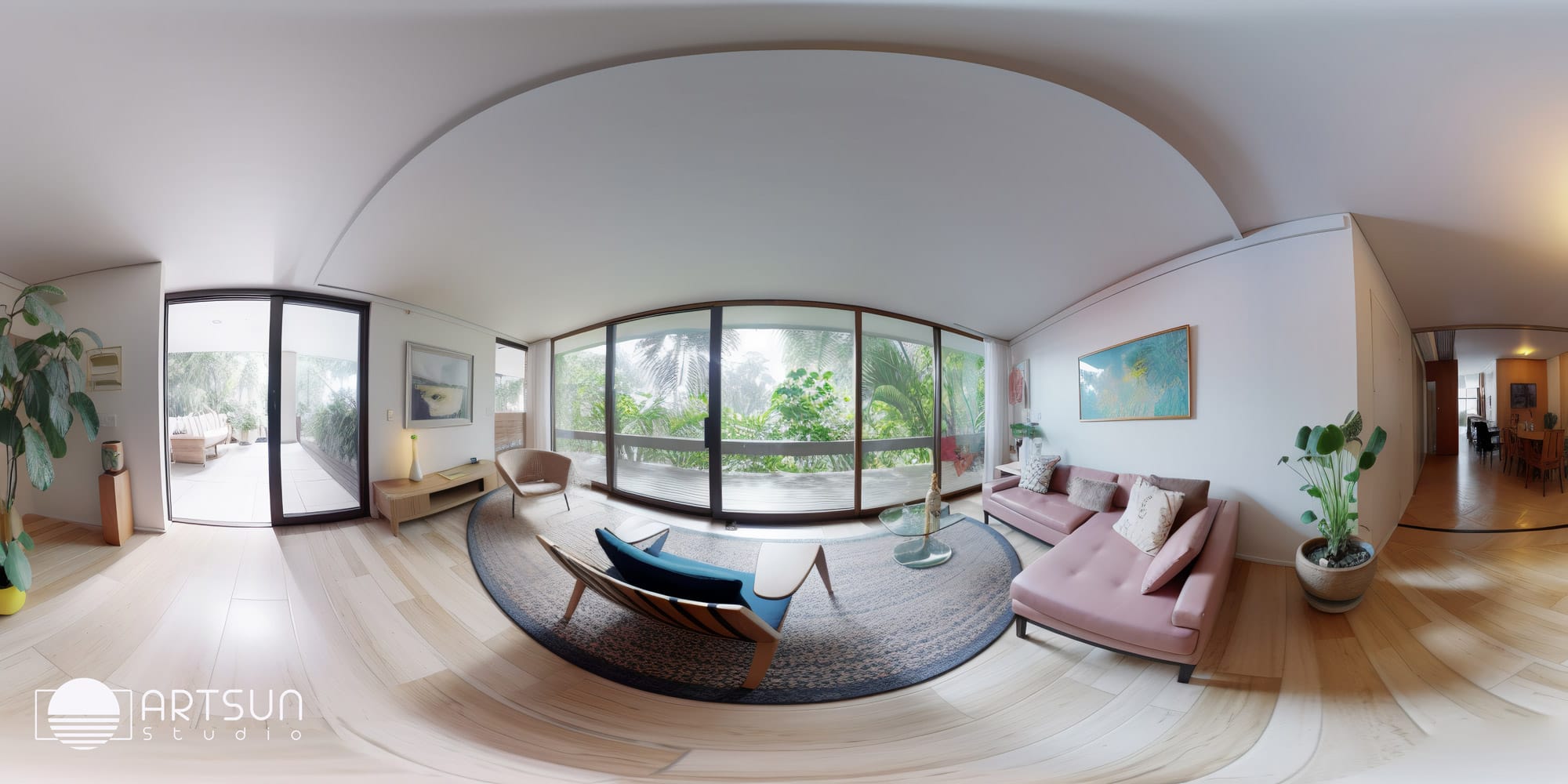 عکاسی 360 درجه در فضای داخلی