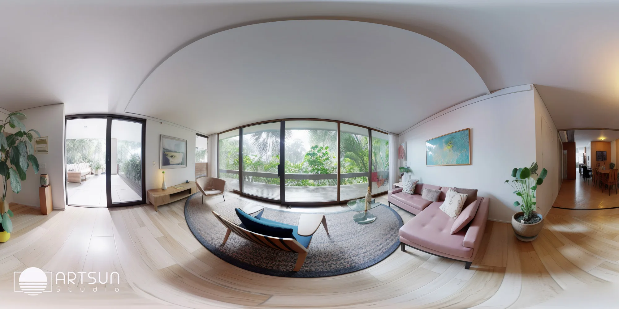360° interior photography
