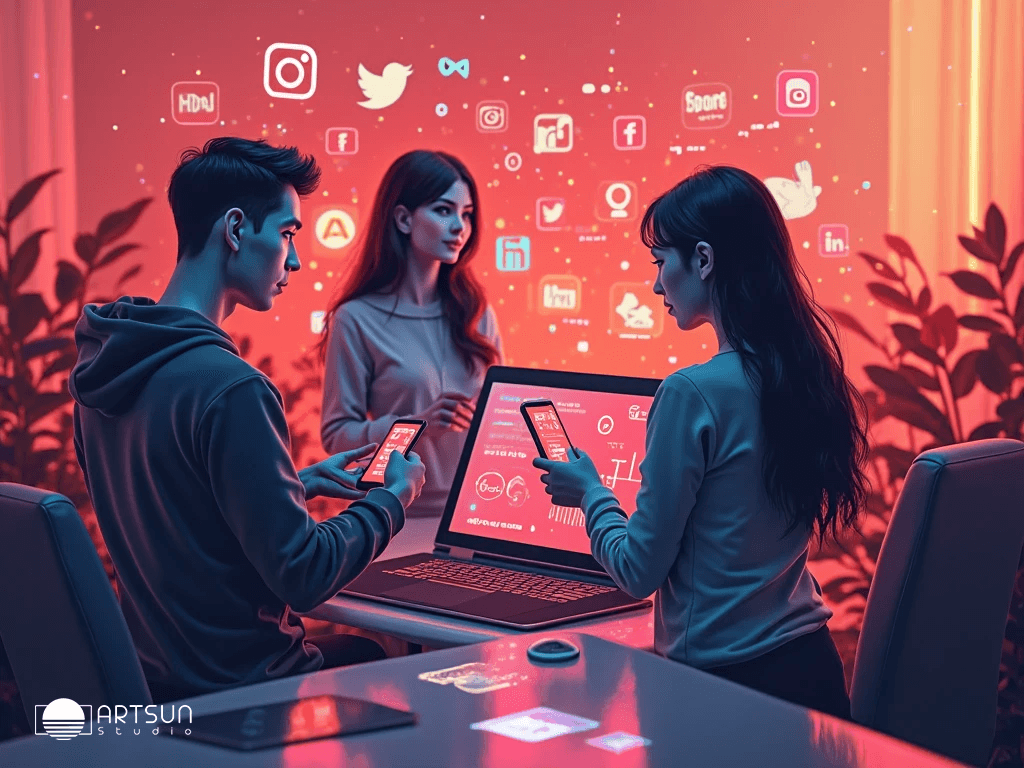 پشتیبانی شبکههای اجتماعی