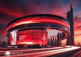 تصميم اللوحات الإعلانية