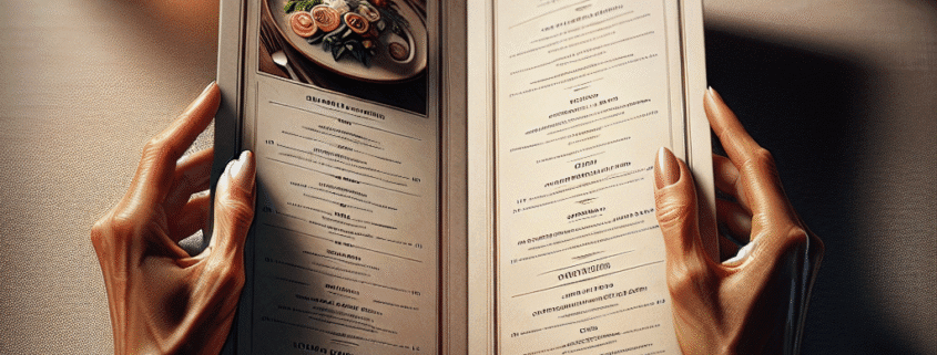 Menu Layout That Boosts Sales – Expert Insights