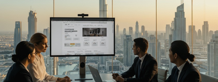Corporate Web Design Dubai