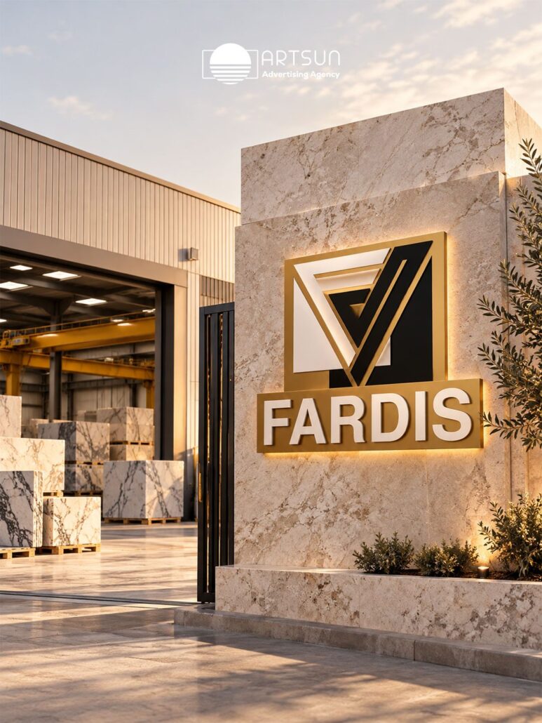 Fardis logo design by Art Sun Studio