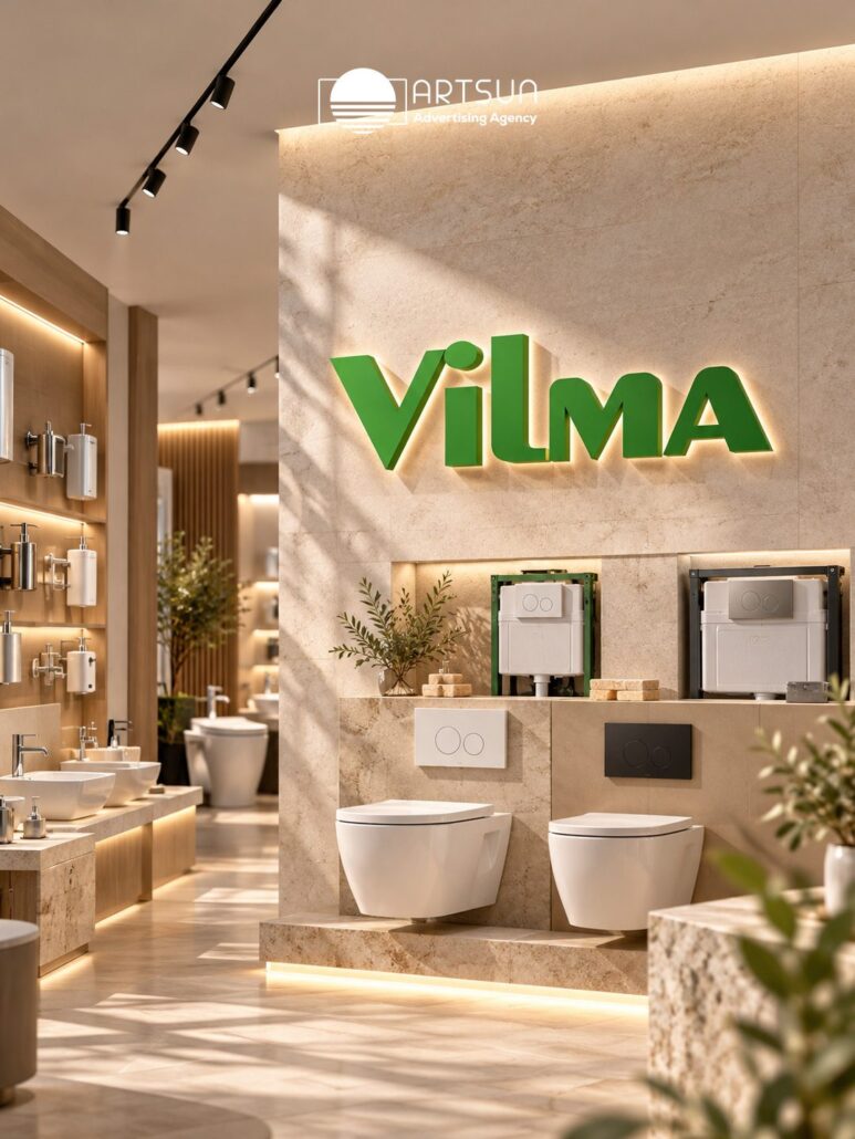 Vilma logo design by Art Sun Studio